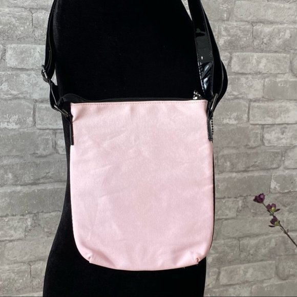 NWOT Mary Kay Pink & Black Crossbody Bag - Picture 5 of 13